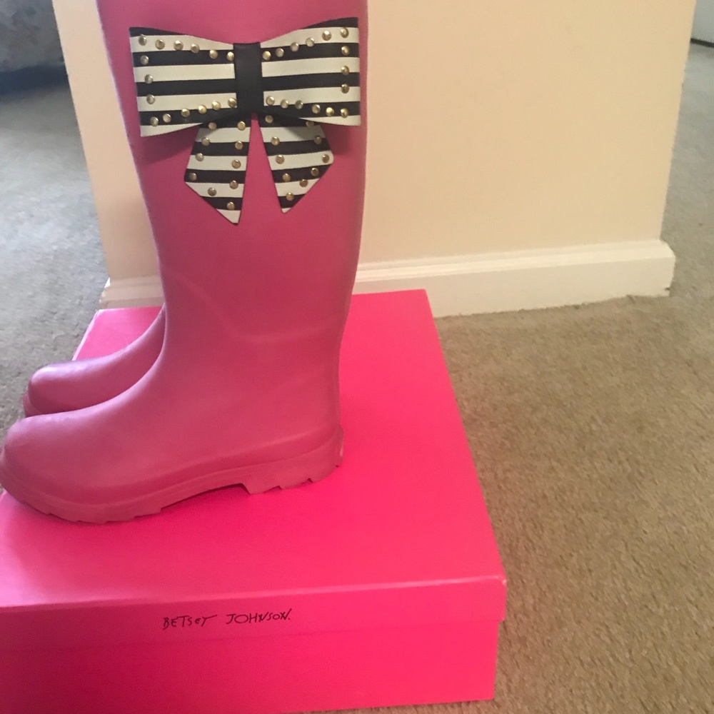 Betsy Johnson Rain Boots